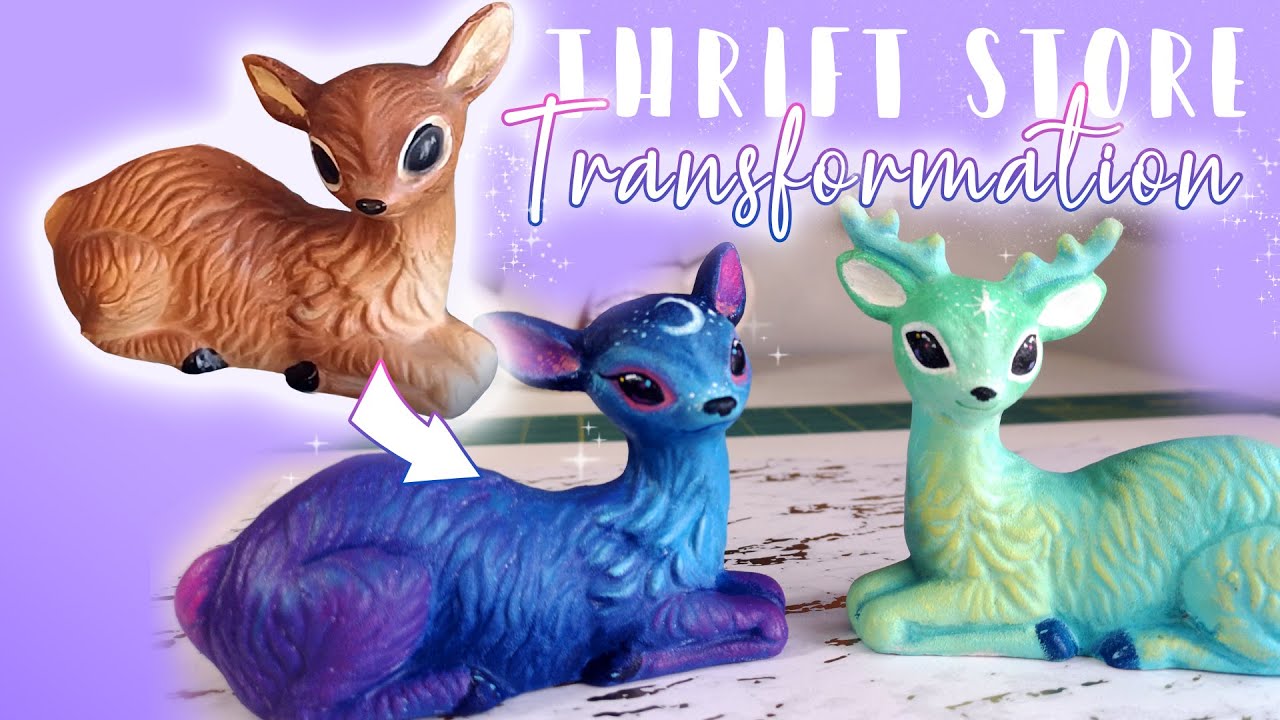 Before & After | Turning a $4 Thrift Store find from Drab to Fantastical!