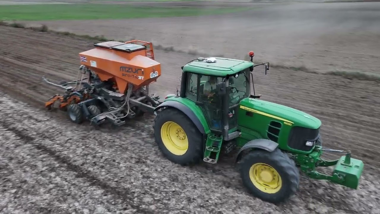 Sianie pszenicy po burakach mzuri pro till 3t (john deere)pasowo