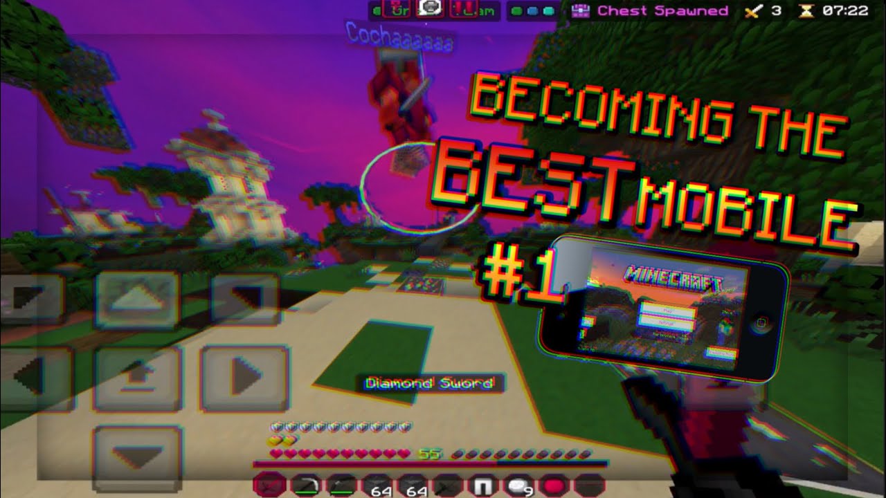 Becoming The BEST Minecraft Mobile Player! // MCPE PvP