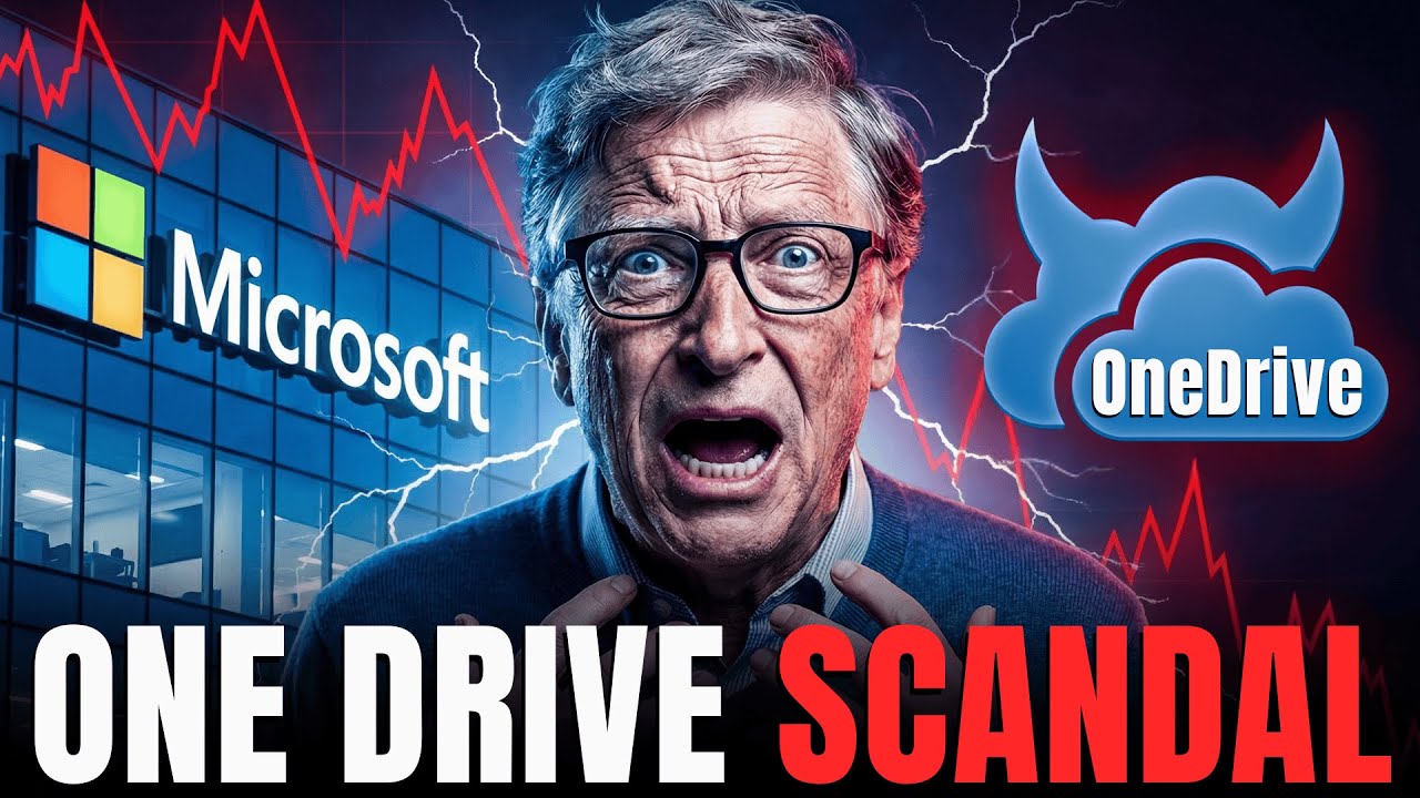Bill Gates PANICS: Microsoft CAUGHT Using OneDrive to STEAL User Files!