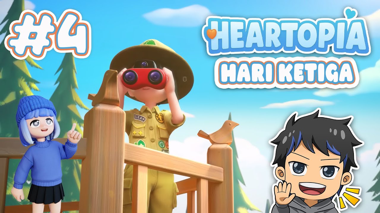HARI KE-3 RESET MINGGUAN DAN CUACA HUJAN SALJU! - Heartopia #4
