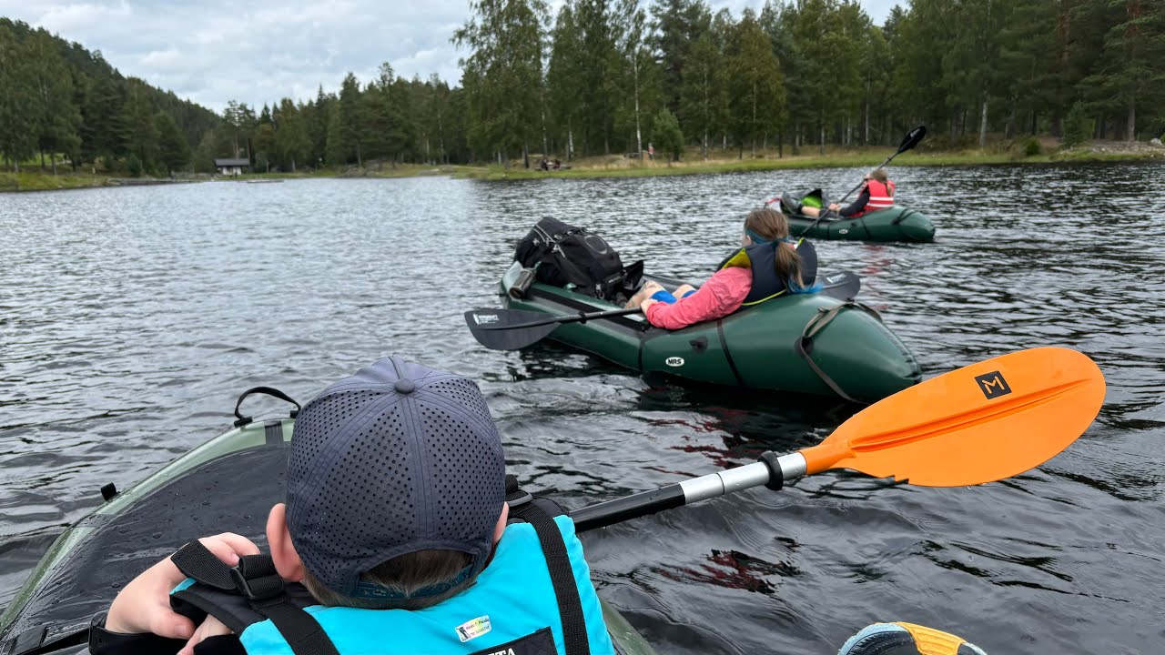 Packraft i Østmarka: Mønevann til Myrdammen