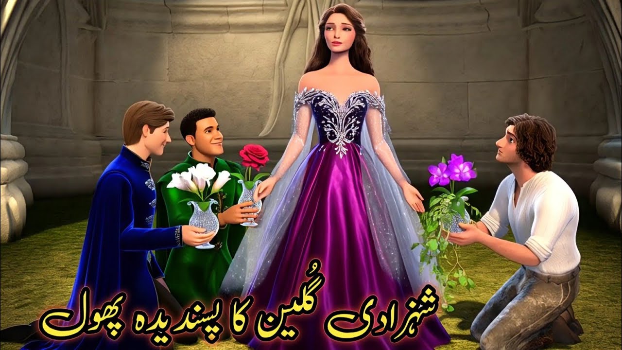 The Flower of Princess || Romantic Urdu Story || Urdu/Hindi Fairy tale #fairytales #animation