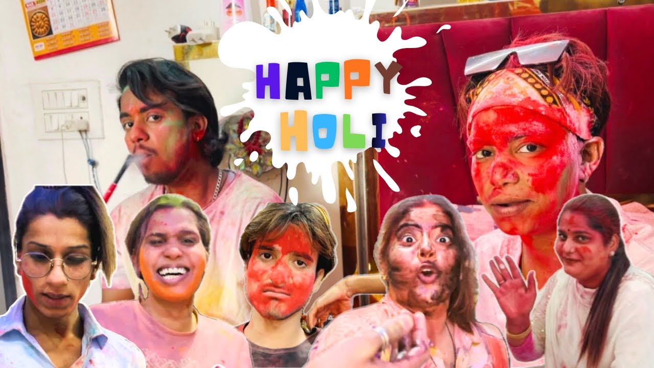 HappY HoLi Celebration 🌈😄❤️ #dailyvlog #happyholi2026 @AkshayPriyankavlog1625 