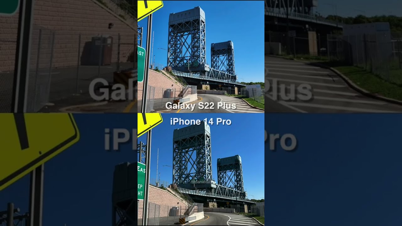 iPhone 14 Pro vs Galaxy S22 Plus Camera Comparison! 