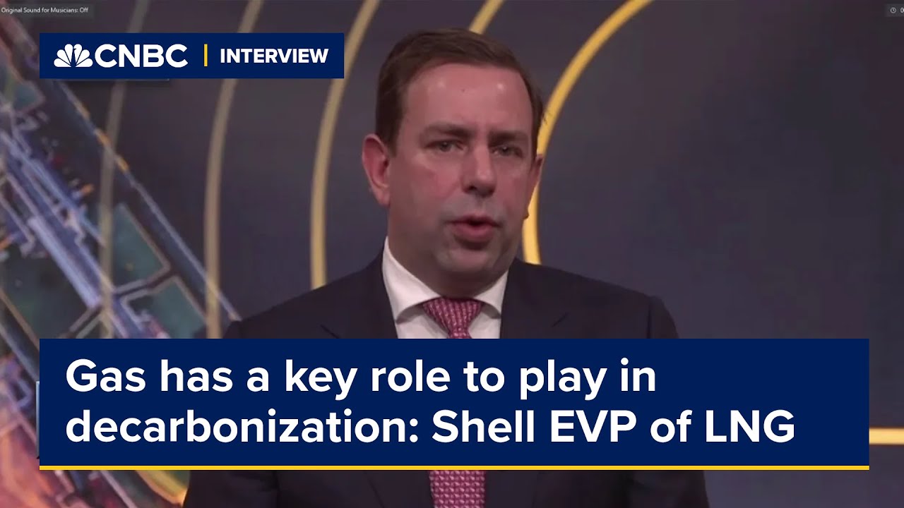 Gas has a key role to play in decarbonization, Shell EVP of LNG says