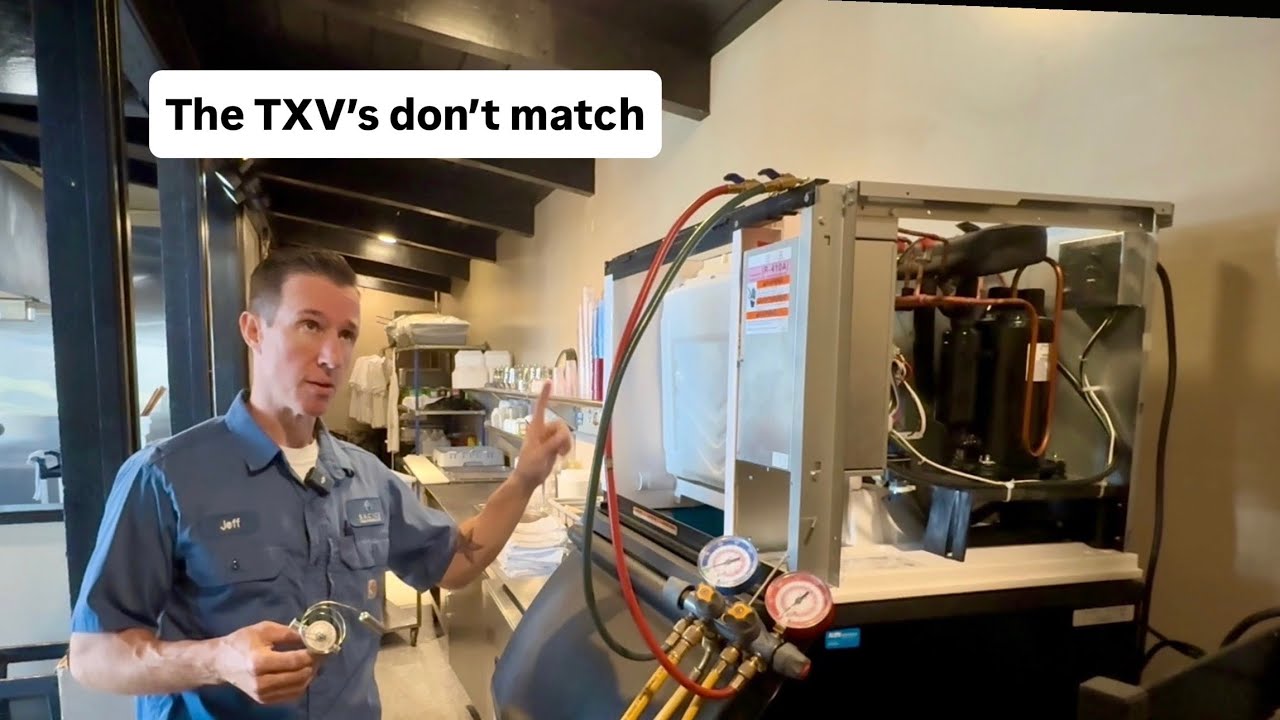 Koolaire ice machine TXV replacement - New Expansion Valve didn’t match the original