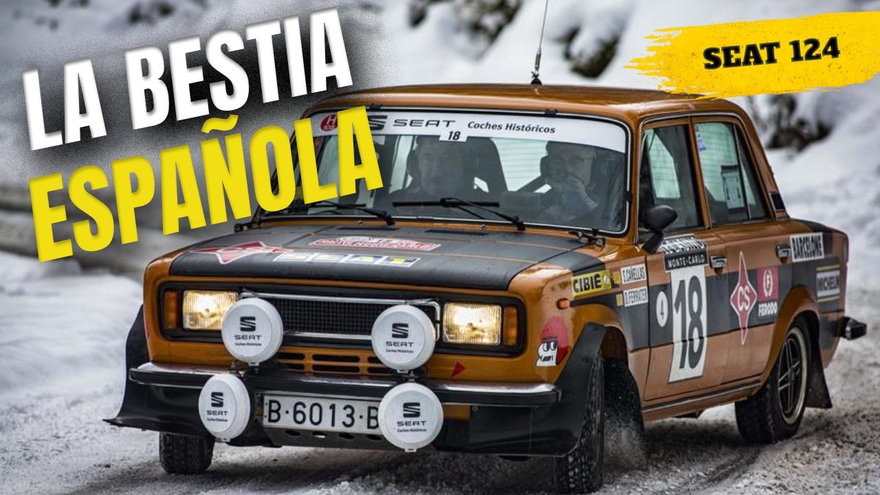 SEAT 124 Rally 🔥🇪🇸 El coche ESPAÑOL que desafió a Europa y se convirtió en leyenda