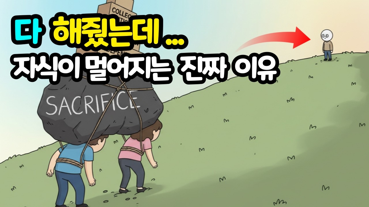 자녀가 부모와 연락을 끊는 진짜 이유 (부모가 미워서가 아닙니다)