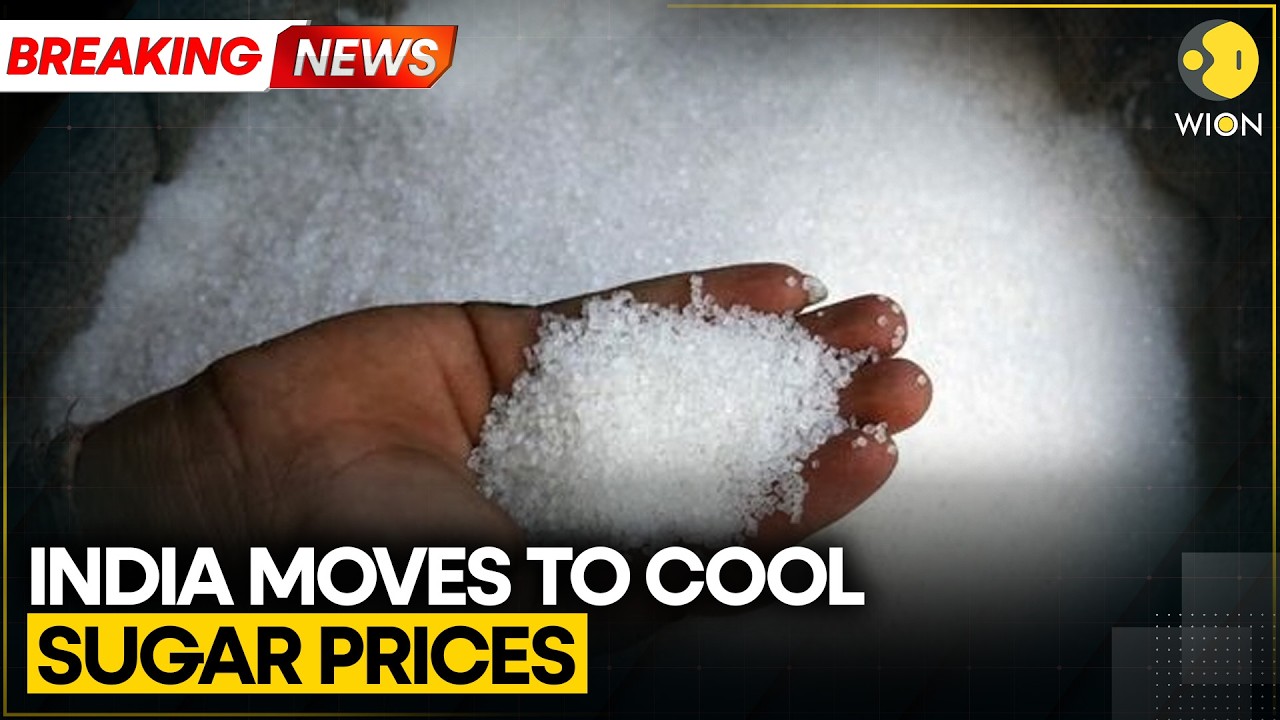 Breaking: India Stops Sugar Exports Till 2026 | Sugar Export Ban Hits Global Trade | WION