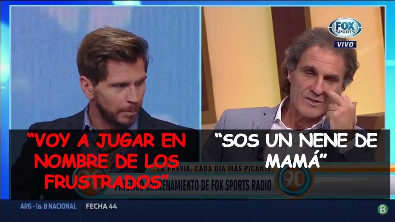 Ruggeri y Vignolo calientan la previa de 90 Minutos VS Fox Radio