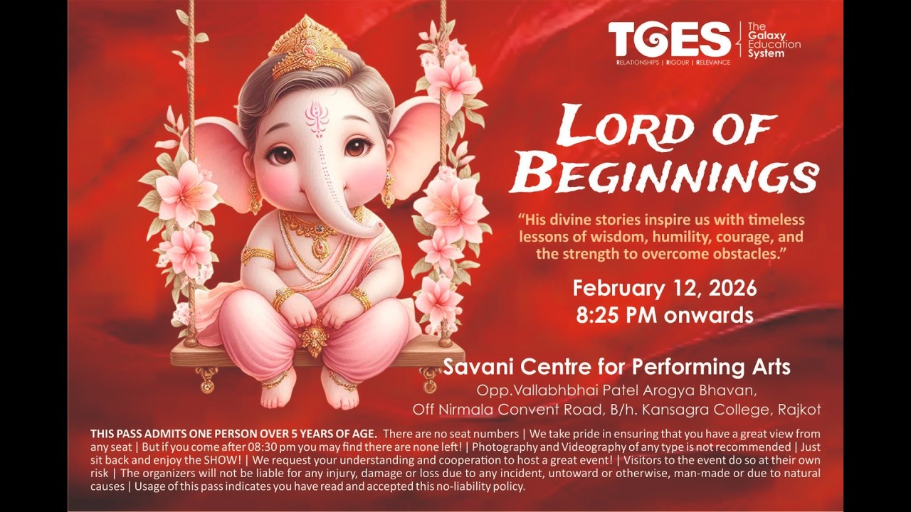 Lord Of Beginnings | 12-Feb-2026 | 8:25 PM ‪@tgeslive‬ ‪@TGESStudio‬