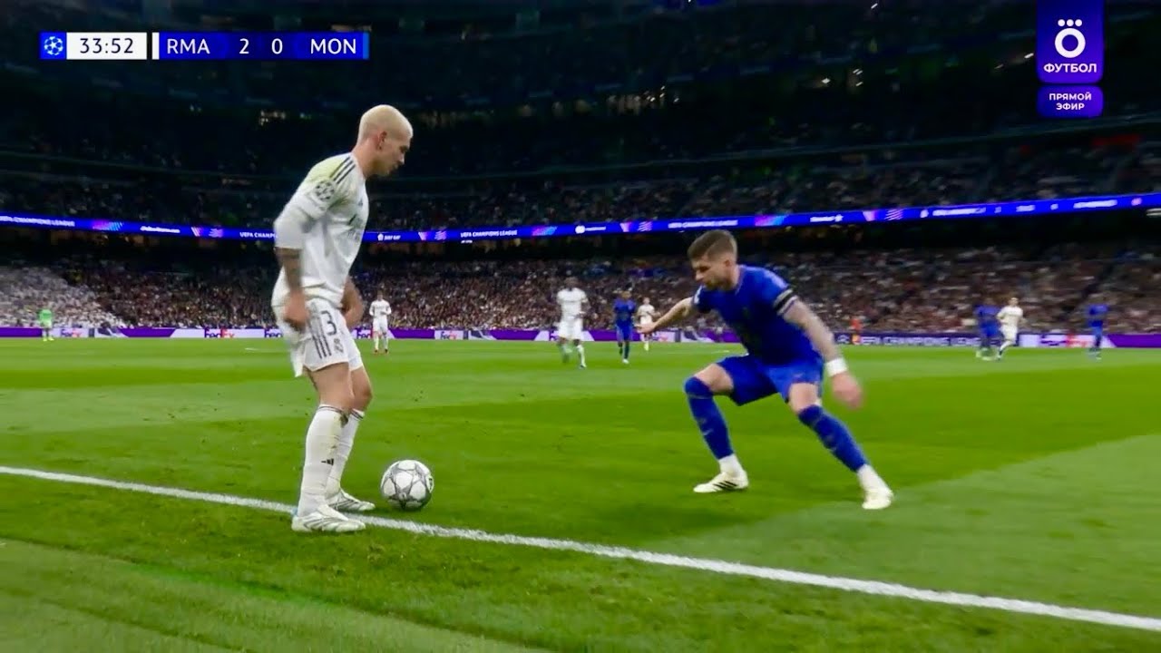 Franco Mastantuono VS AS Monaco | UCL (20/01/2026) HD 1080i 