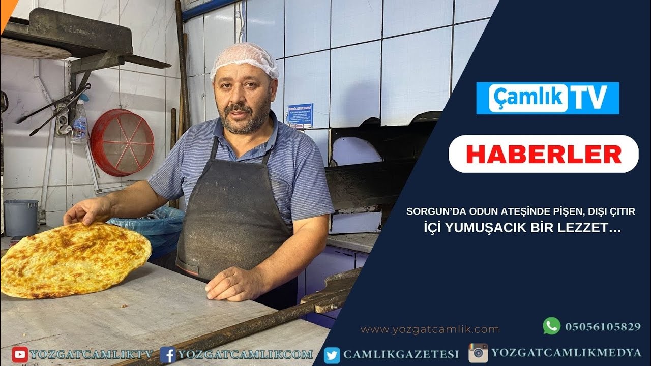 SORGUN’DA ODUN ATEŞİNDE PİŞEN, DIŞI ÇITIR, İÇİ YUMUŞACIK BİR LEZZET…