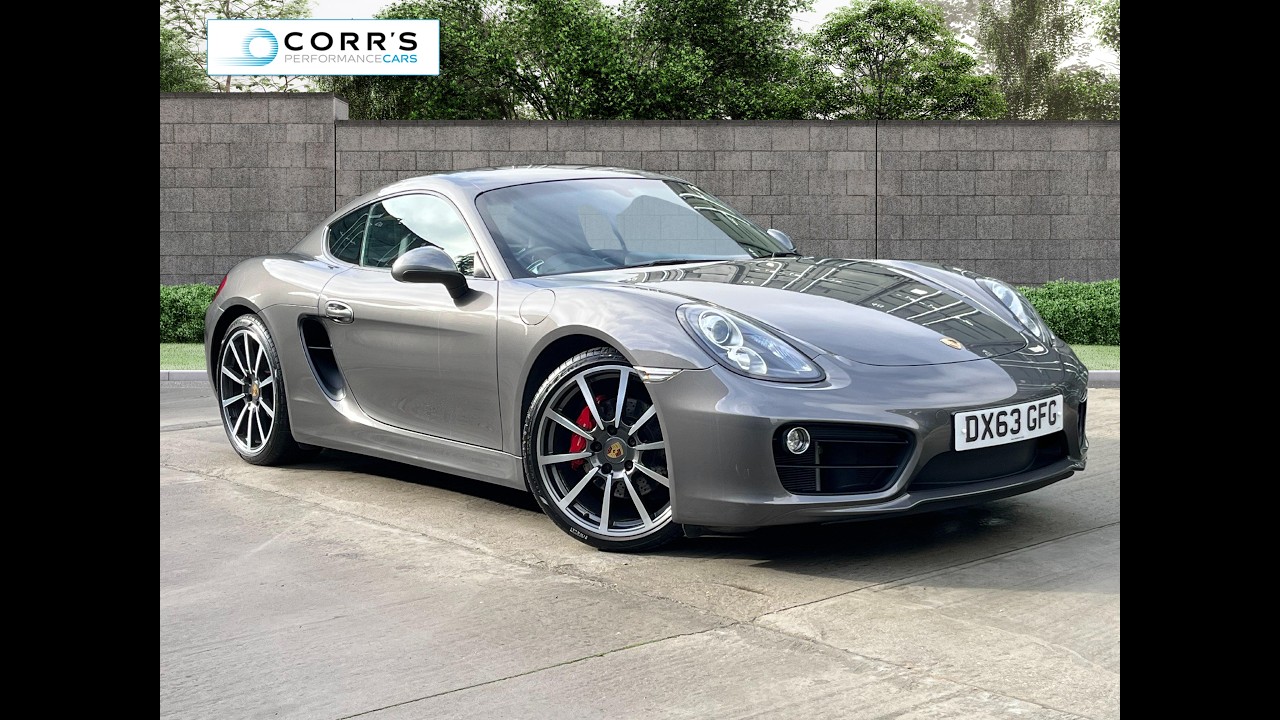 2013 PORSCHE CAYMAN 3.4 981 S Coupe 2dr Petrol PDK Euro 5 (s/s) (325 ps)