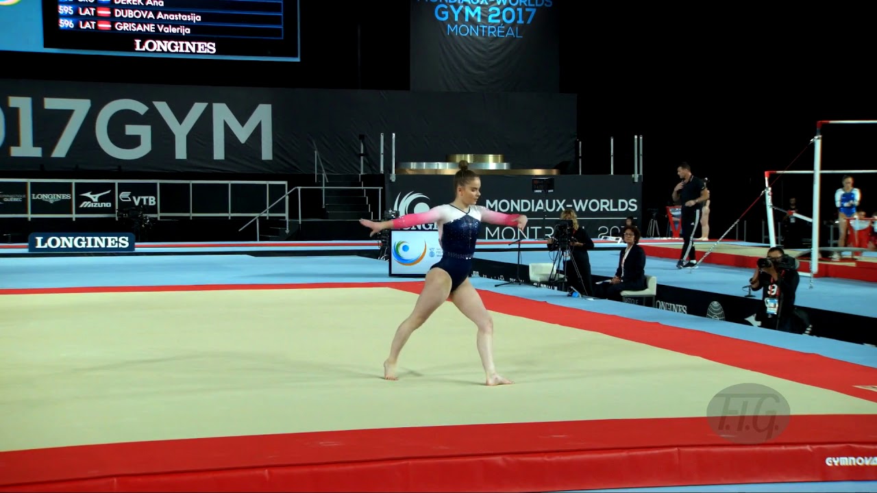KINSELLA Alice (GBR) - 2017 Artistic Worlds, Montréal (CAN) - Qualifications Floor Exercise