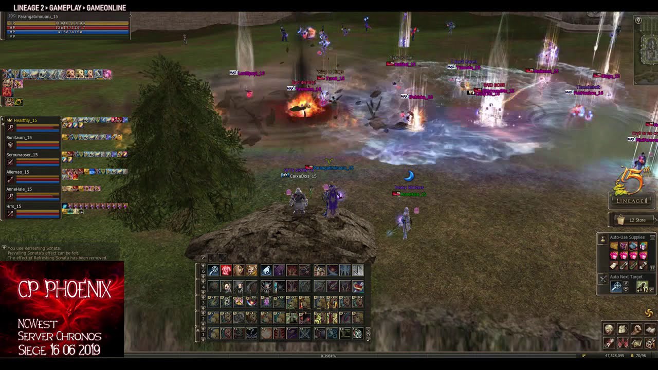 CP Zureil vs CP Realmayer - pvp -  / Lineage 2 Official / GameOnline