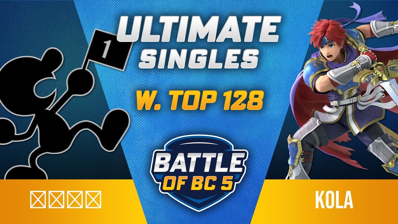 ミーヤー (Mr. Game & Watch) против Kola (Roy) - Ultimate Singles Winners Top 128 - Battle of BC 5