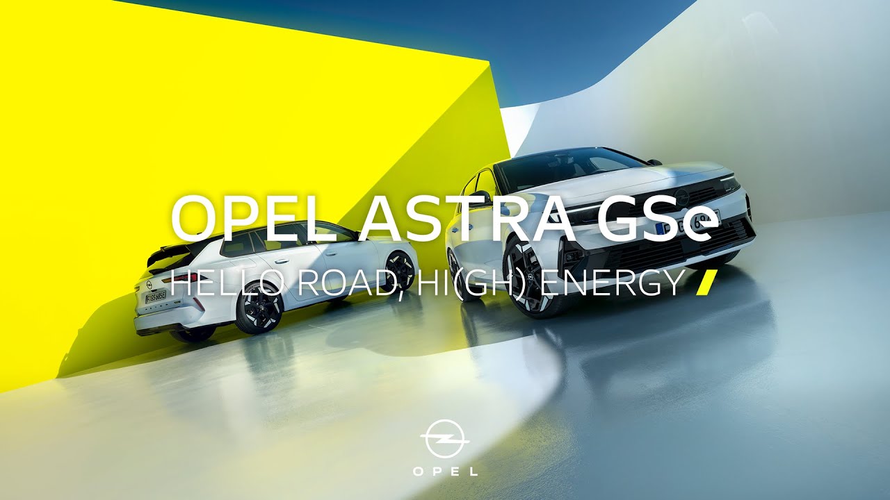 Новый Opel Astra GSe: Привет, дорога, высокая энергия
