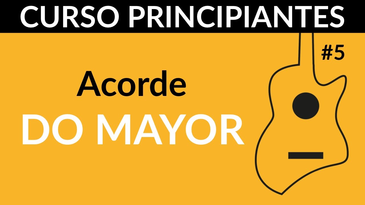 C&oacute;mo tocar el acorde de Do mayor (C) en Guitarra / Curso principiantes