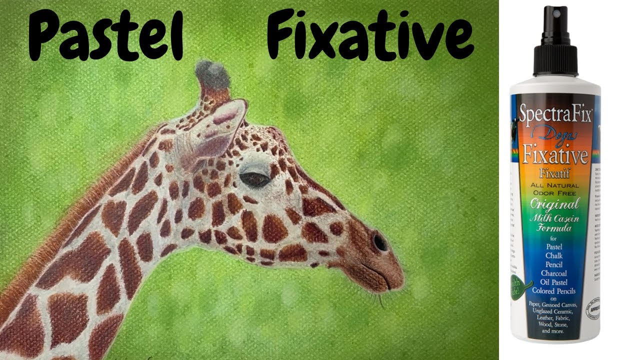 Spectrafix Pastel Fixative Review | How To Keep Pastel From Coming Off