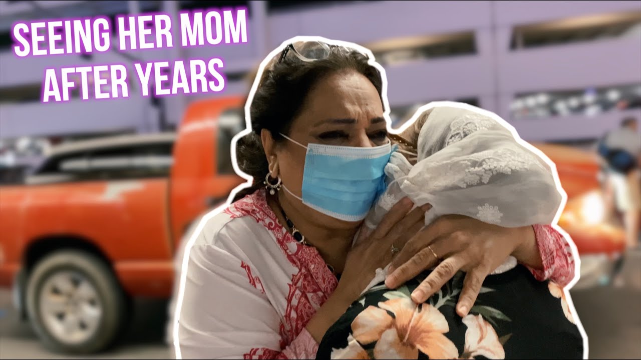 REUNITED WITH HER MOM FROM PAKISTAN AFTER YEARS!! *Emotional*