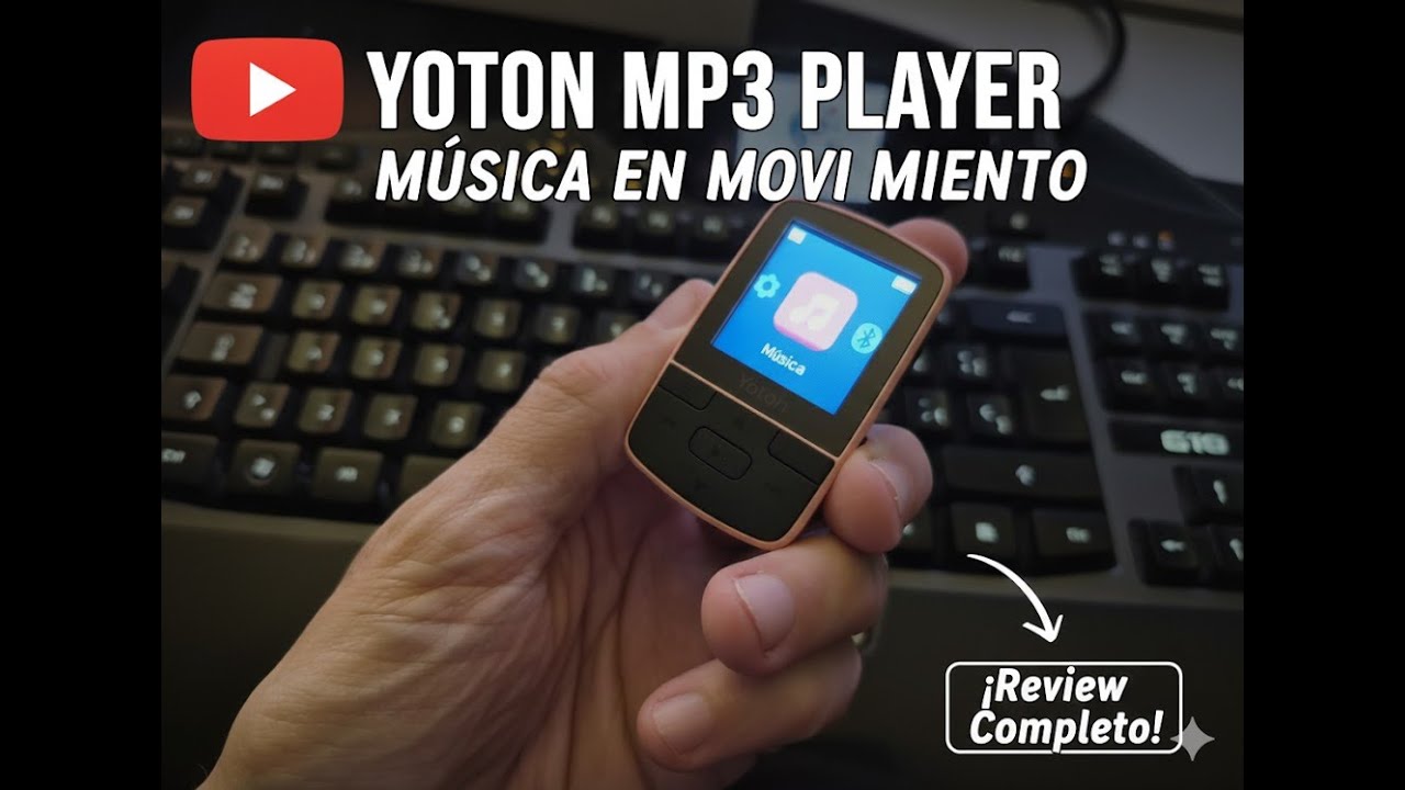 ✅ ¡Este MP3 Bluetooth 5.2 LO TIENE TODO! 🎧 Yoton con HiFi, Podómetro, Radio FM y 64GB