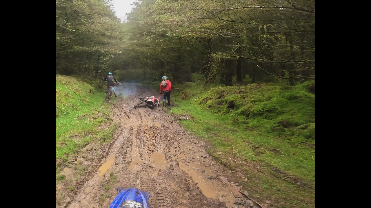 enduro crfx250 down