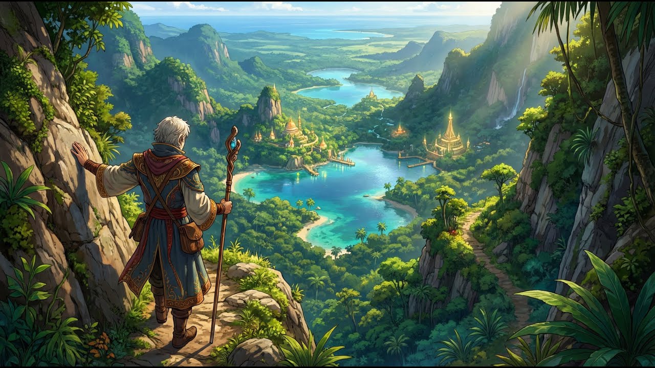 Magic Lagoon - Fantasy Medieval Music For Focus and Calm - Relaxing Ambient in 4K