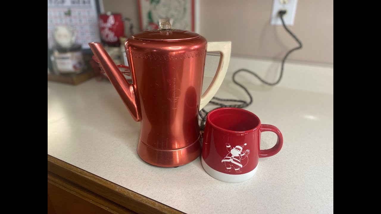 Throwback Thursday - Review of the 1950 ColorMatic Mirro Percolator