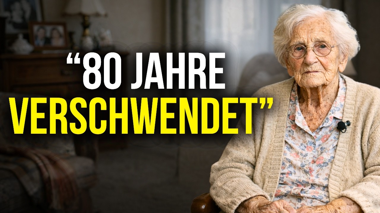 Ich bin 104 Jahre alt… Ich brauchte 80 Jahre, um das zu verstehen (Verschwenden Sie Ihre nicht)