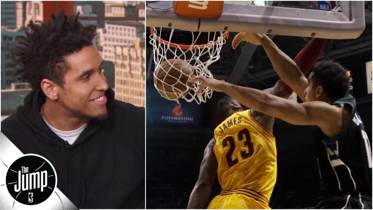 Malcolm Brogdon explains his monster dunk over LeBron James, Giannis' MVP campaign, more | The Jump
