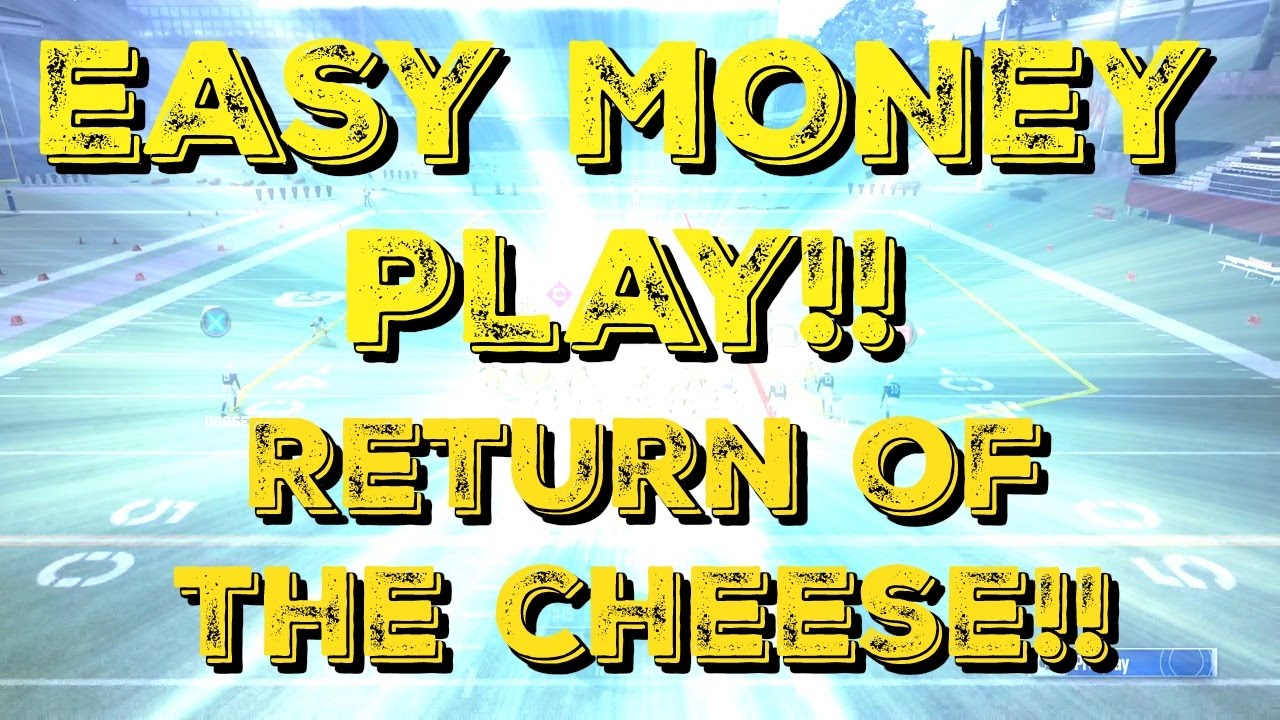 Madden 17 Cheesiest Money Play | Verticles Glitchy Wheel route!! | Madden Tips and Tricks @jmellflo