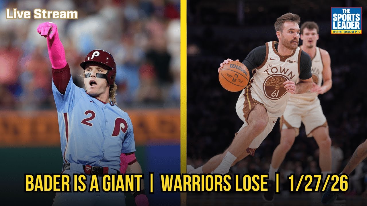 Harrison Bader Signs with Giants | Warriors Fall to Timberwolves | KNBR Livestream | 1/27/26