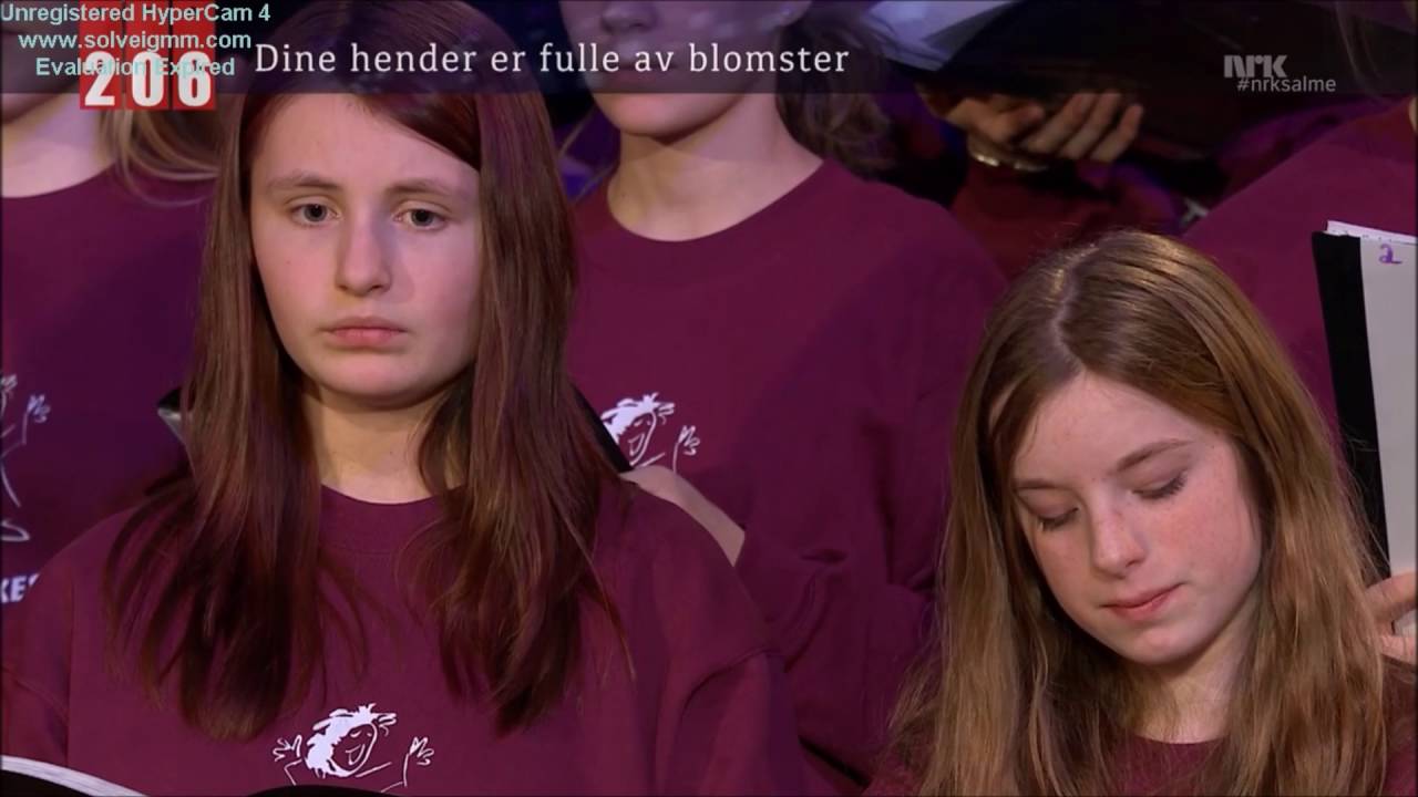 Dine hender er fulle av blomster - Ung kirkesang