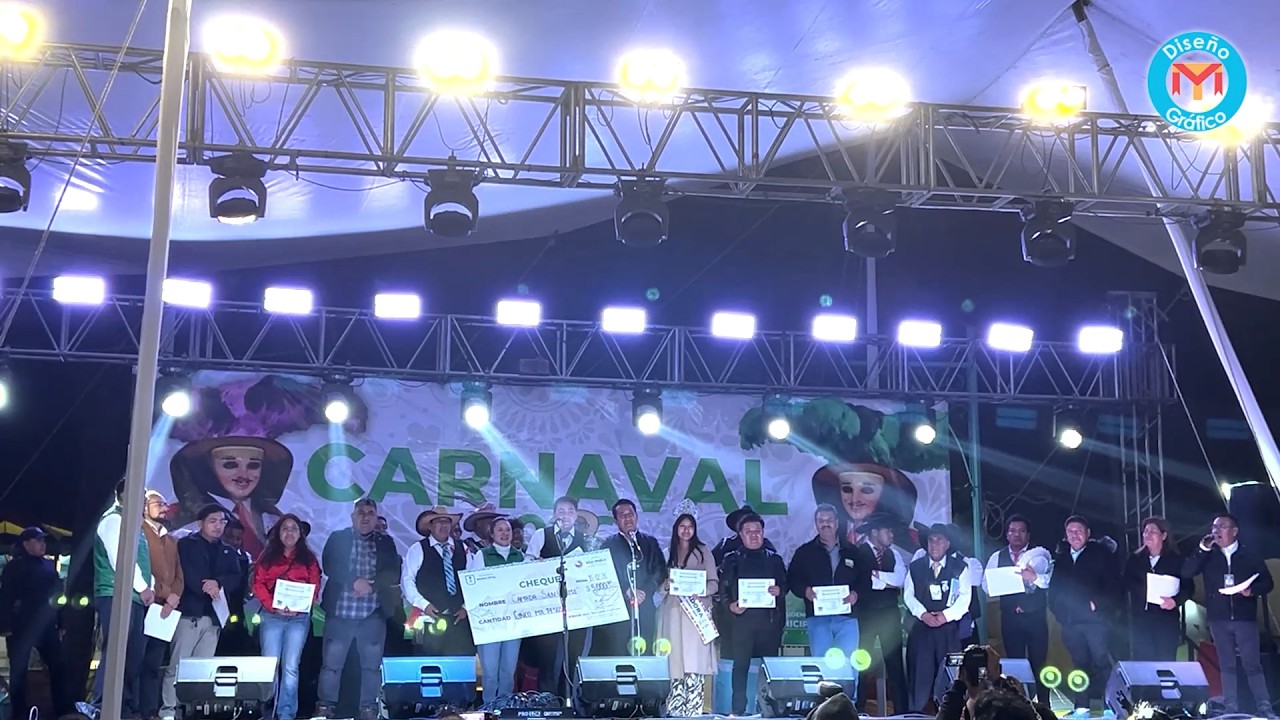Entrega de reconocimientos a los 3 primeros lugares - Carnaval 'Cuauhtotoatla' A. C. 2026