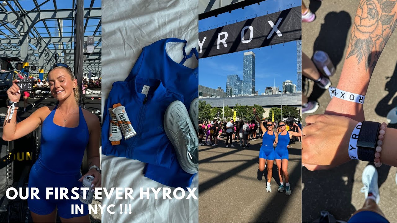 COMPETING IN OUR FIRST HYROX | A trip to NYC and Hyrox doubles