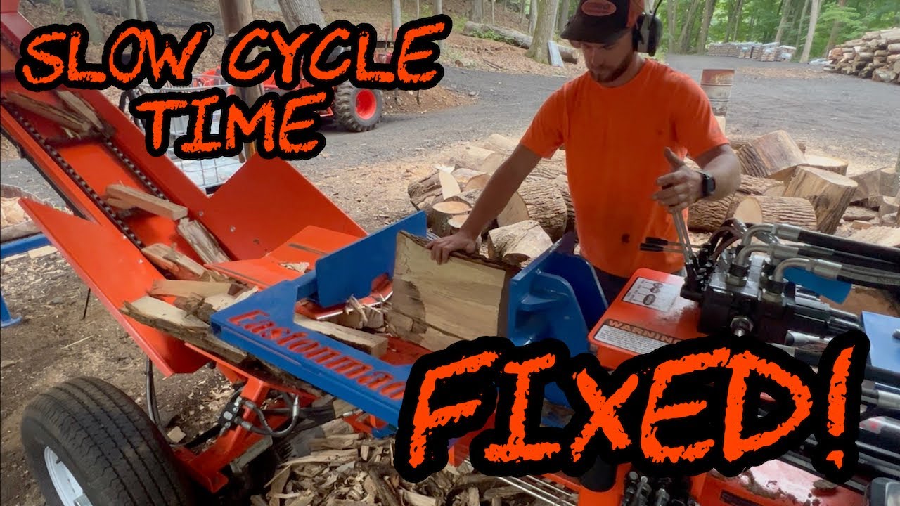 #403 Eastonmade Wood Splitter Running Slow? Problem Solved!