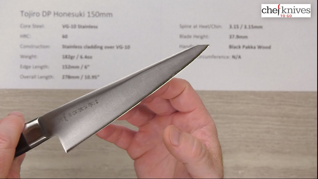Tojiro DP Honesuki 150mm Quick Look