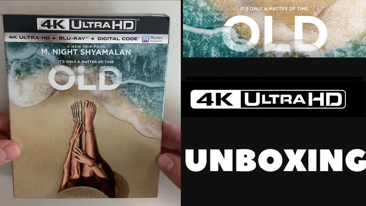 OLD 4K UHD BLU-RAY UNBOXING (2021) | M. Night Shyamalan