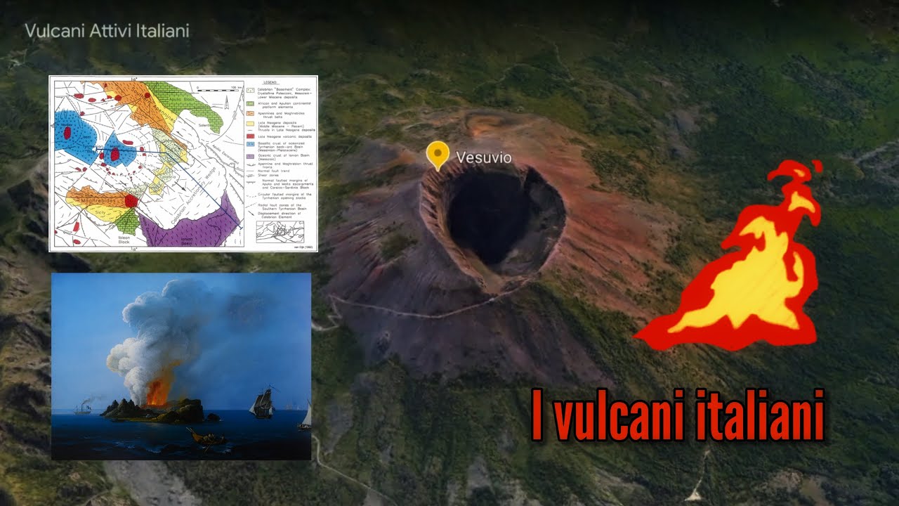 Vulcani italiani attivi e quiescenti