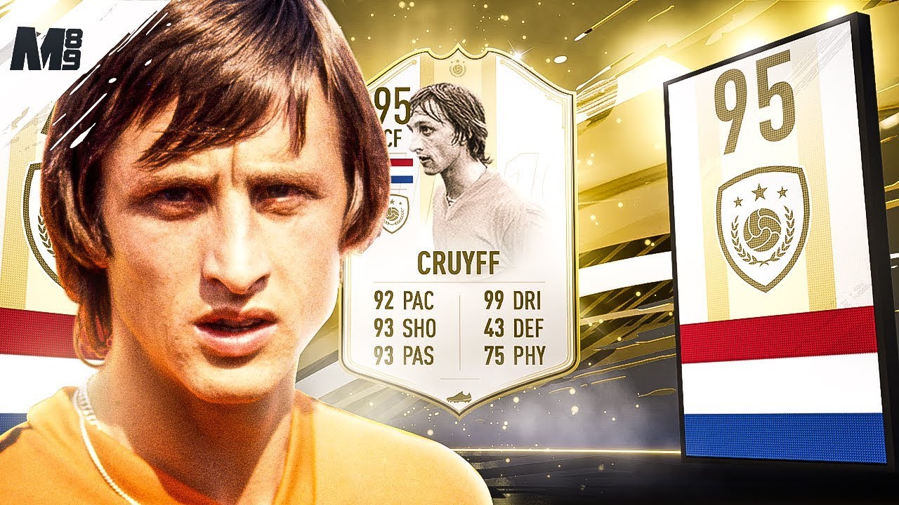 FIFA 19 ICON MOMENTS CRUYFF REVIEW | 95 ICON CRUYFF PLAYER REVIEW | FIFA 19 ULTIMATE TEAM