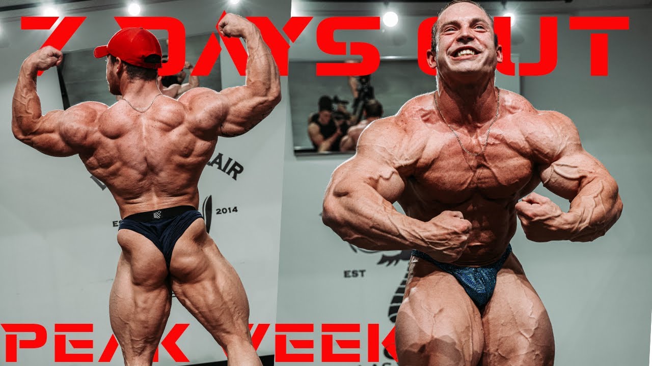 PEAK WEEK 7 DAYS OUT: FULL DAY OF EATING + GROCERY RUN