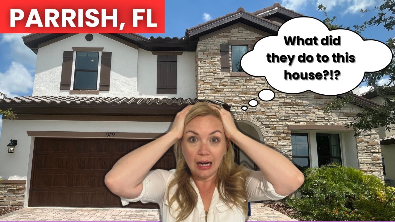 Crosswind Ranch in Parrish FL New Construction Home Tour Avocet II Floor Plan By Homes by WestBay
