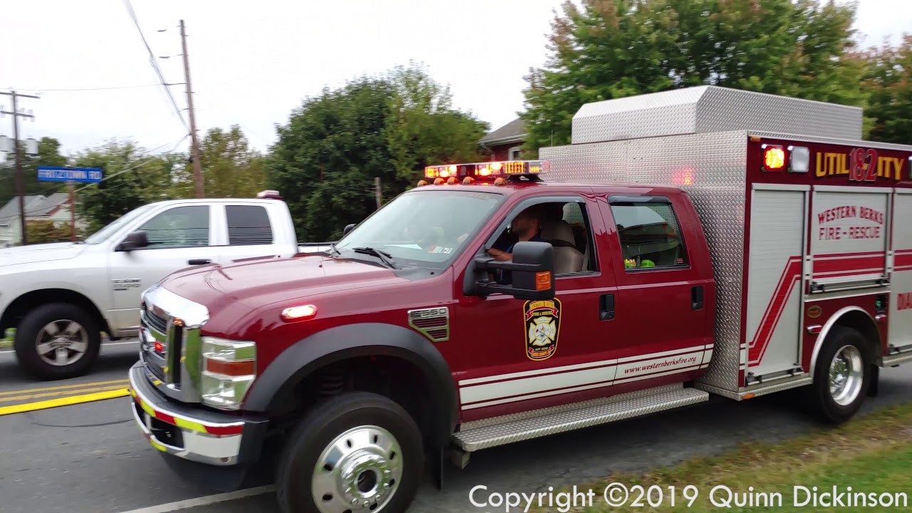 On Scene at a Working Fire - Spring Township, PA