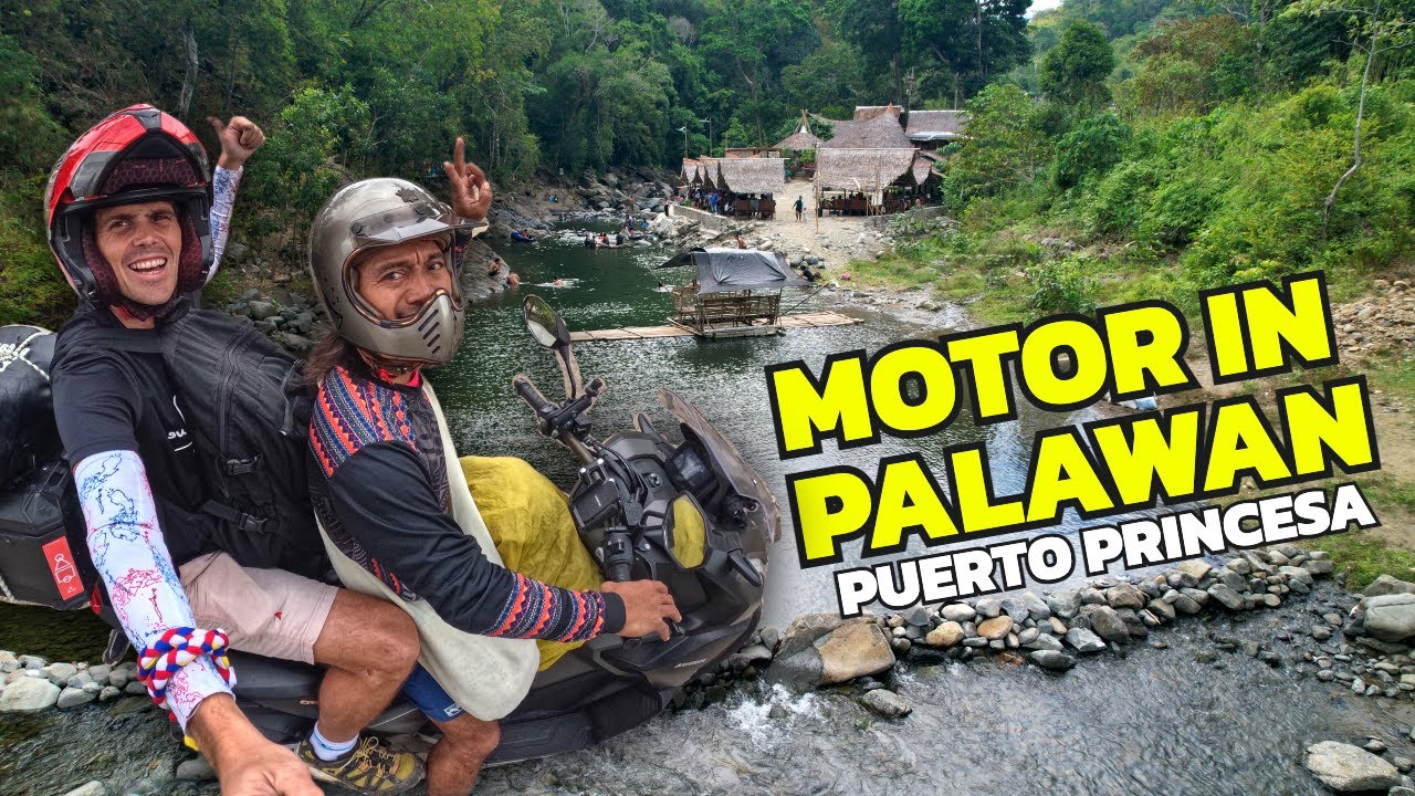 TRAVELING the WEST PHILIPPINES by MOTOR! Puerto Princesa Palawan (Becoming Filipino)