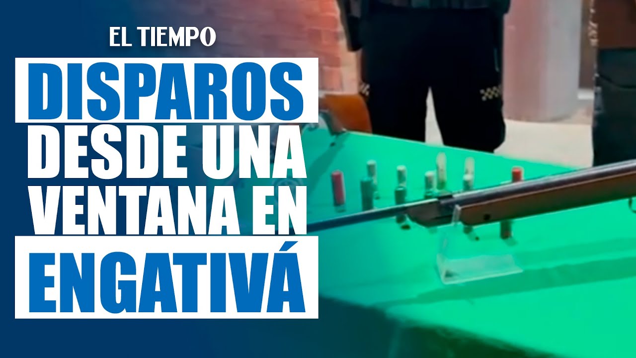 Un hombre disparó una escopeta desde la ventana de su casa | EL TIEMPO