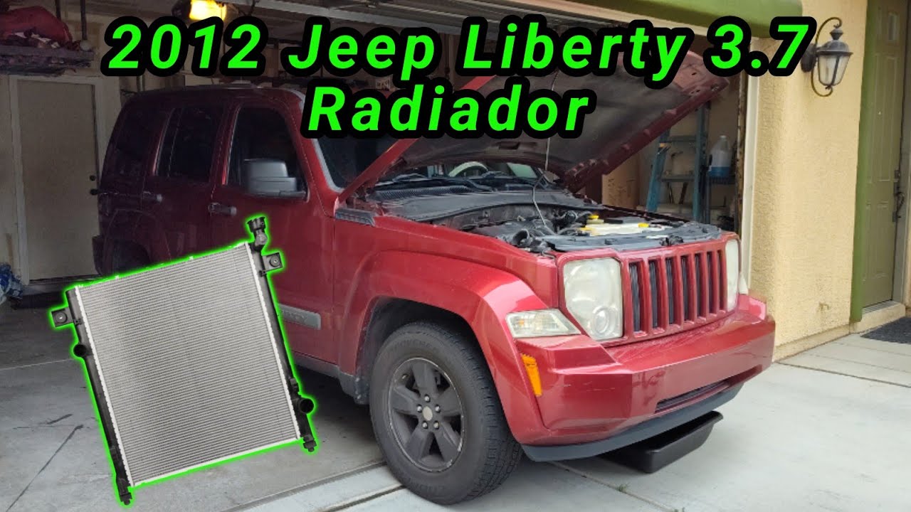 2012 Jeep Liberty 3.7 Cómo cambiar el radiador ( How to change the radiator )