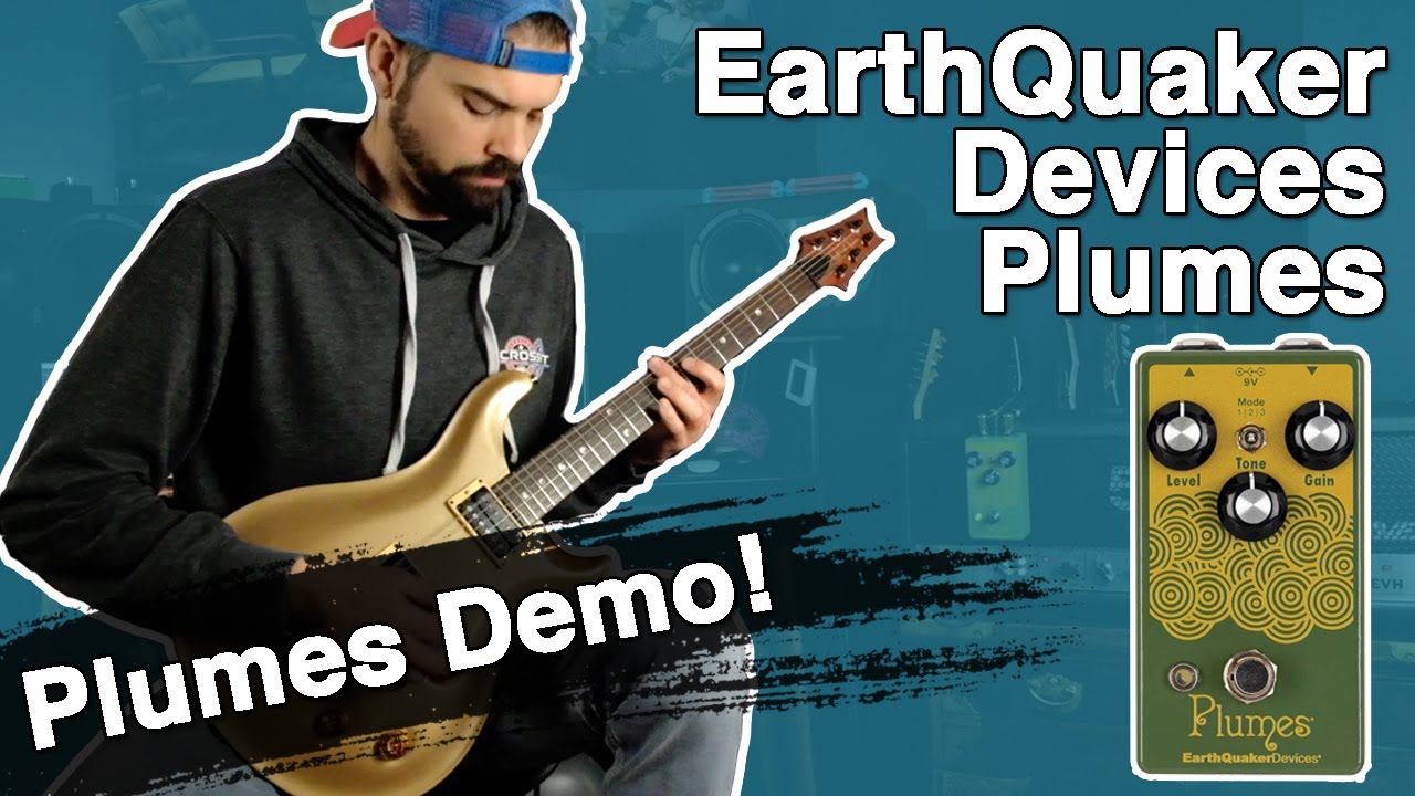 EARTHQUAKER DEVICES PLUMES DEMO | Lives Up To The Hype? Overdrive Pedal Review on 5150 Block Letter