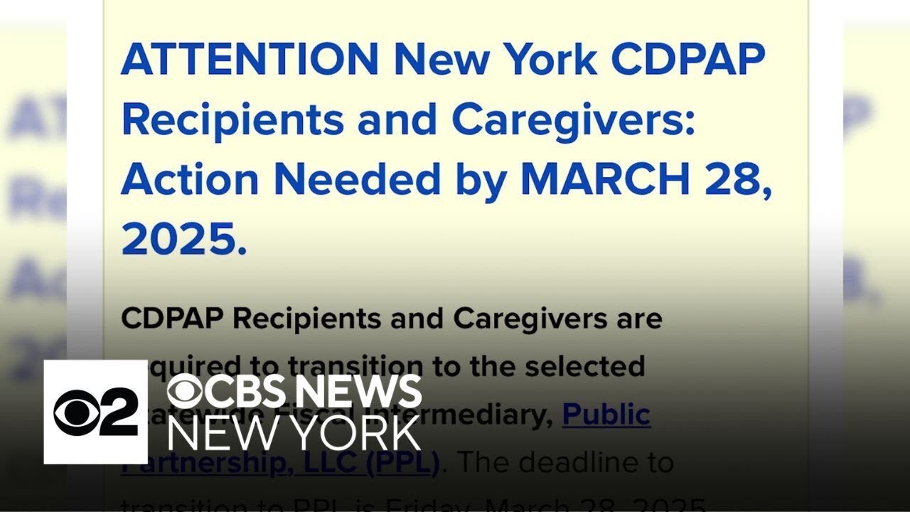 New York CDPAP's new payment system causing confusion
